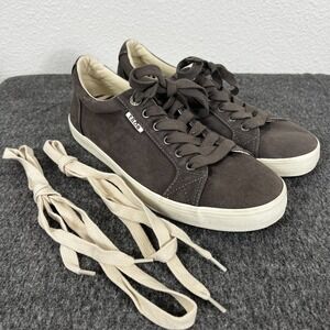 Taos Starsky Sneakers Shoes Gray Comfort Extra Set Shoelaces Men's 10